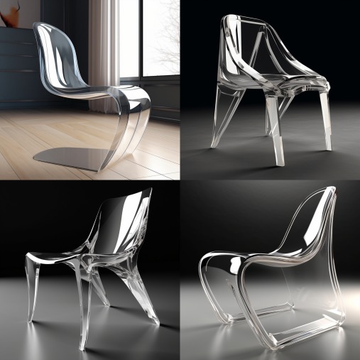 midjourney created chair design 