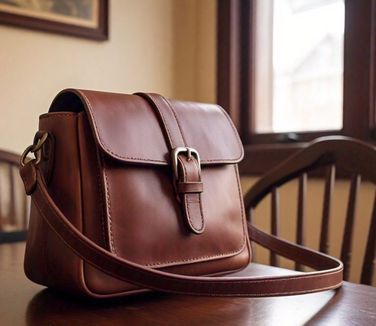 Leather Crossbody Bag