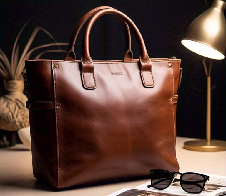 Leather Tote Bag