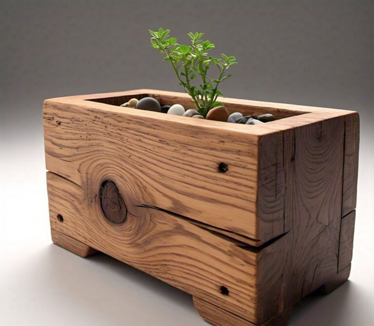 handmade wooden Planter Box