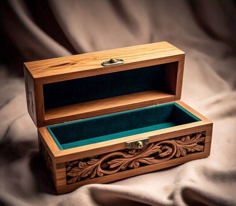 handmade wooden jewelry box