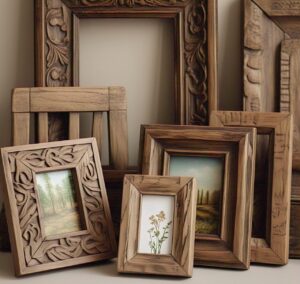 Custom Handmade Wood Picture Frames in Bulk