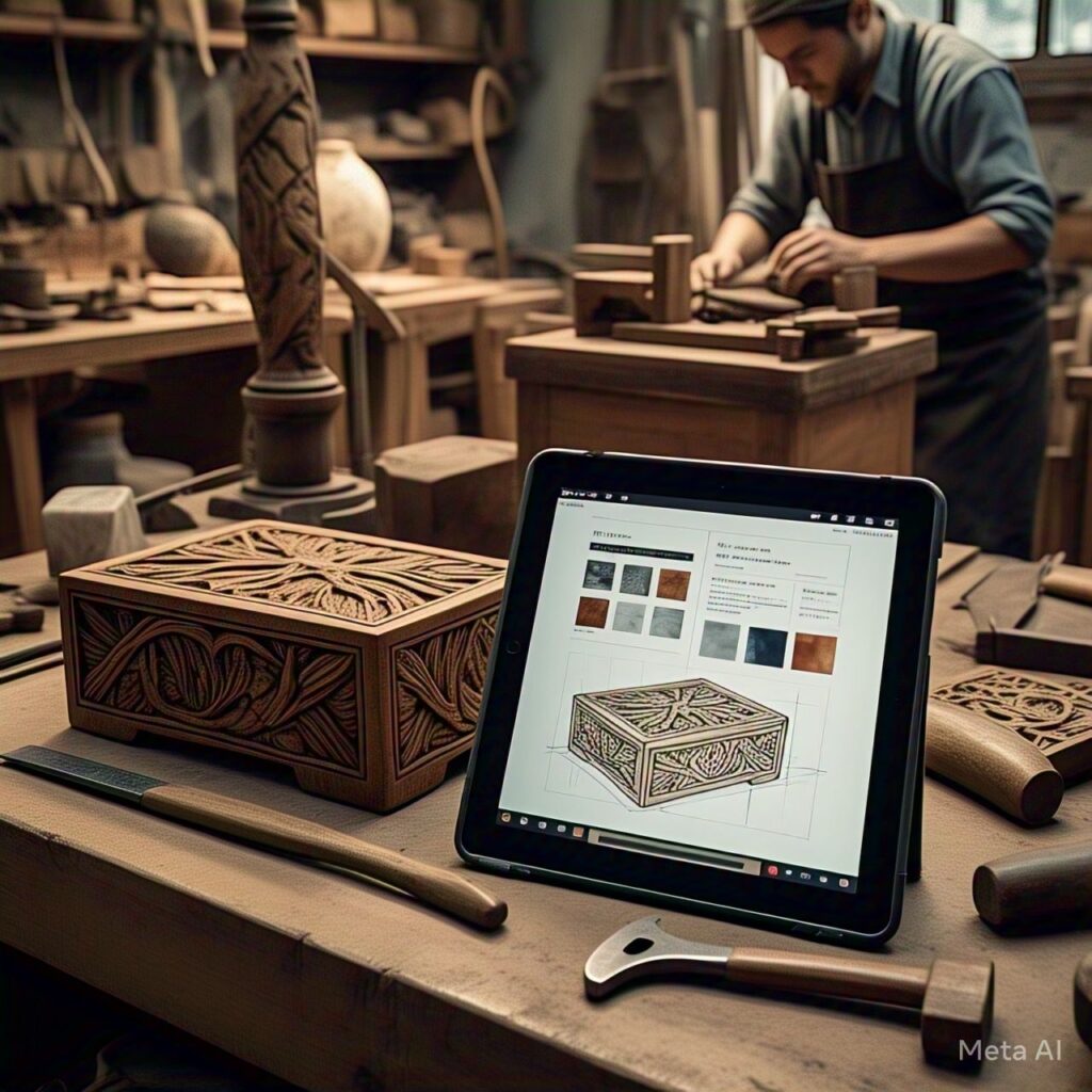 mockup-physical sample of custom product