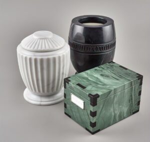 marble stone cremation urns cera