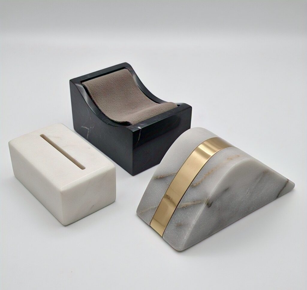 marble stone watch stands