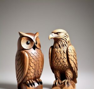 Custom handmade wood carvings