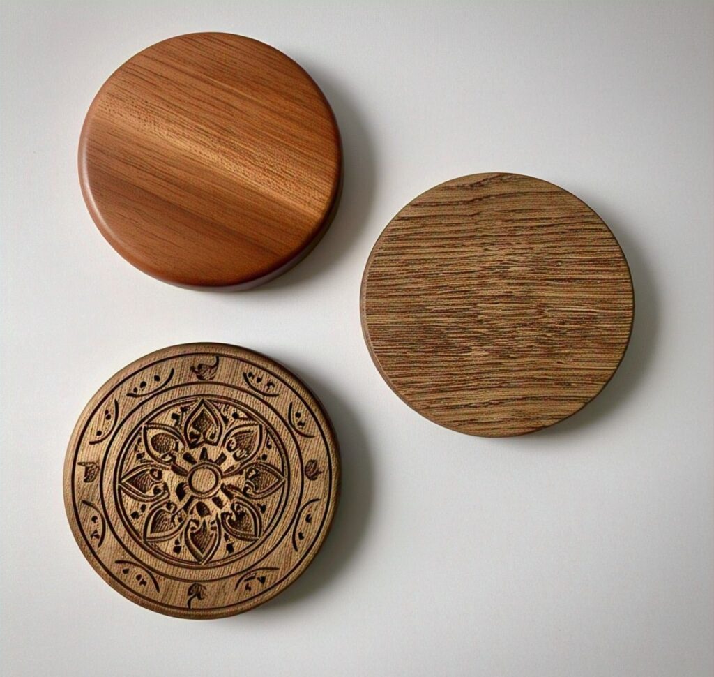 Custom handmade wood rounds