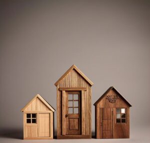 Kickstart your handmade small wooden houses business featuring tiny wooden house and miniature wooden houses designs. Crafted by expert woodworkers, each model blends rustic charm with modern precision. Ideal for e‑commerce handmade ventures, these tiny homes sell well on Etsy, Amazon, and other marketplaces. Customize colors, roof styles, and finishes to reflect your brand’s personality and delight collectors and décor enthusiasts alike with one‑of‑a‑kind miniature wooden homes.
