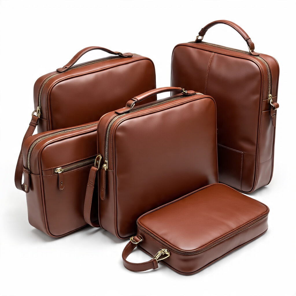 Custom handmade leather laptop bags