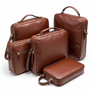 Custom handmade leather laptop bags