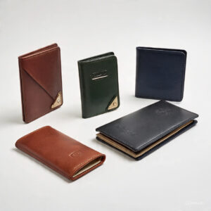 Custom handmade leather passport covers