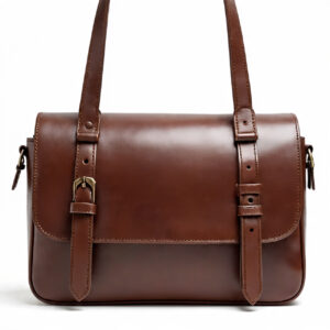 Custom handmade leather satchel bags