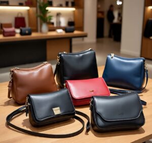Custom handmade leather women's shoulder bags