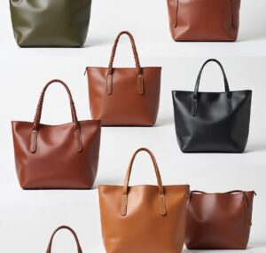 Custom handmade leather totes bags