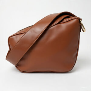Custom handmade leather sling bag