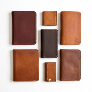 Custom handmade leather journal covers