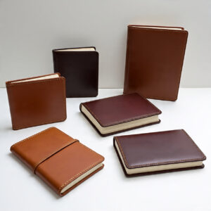 Custom handmade leather journals