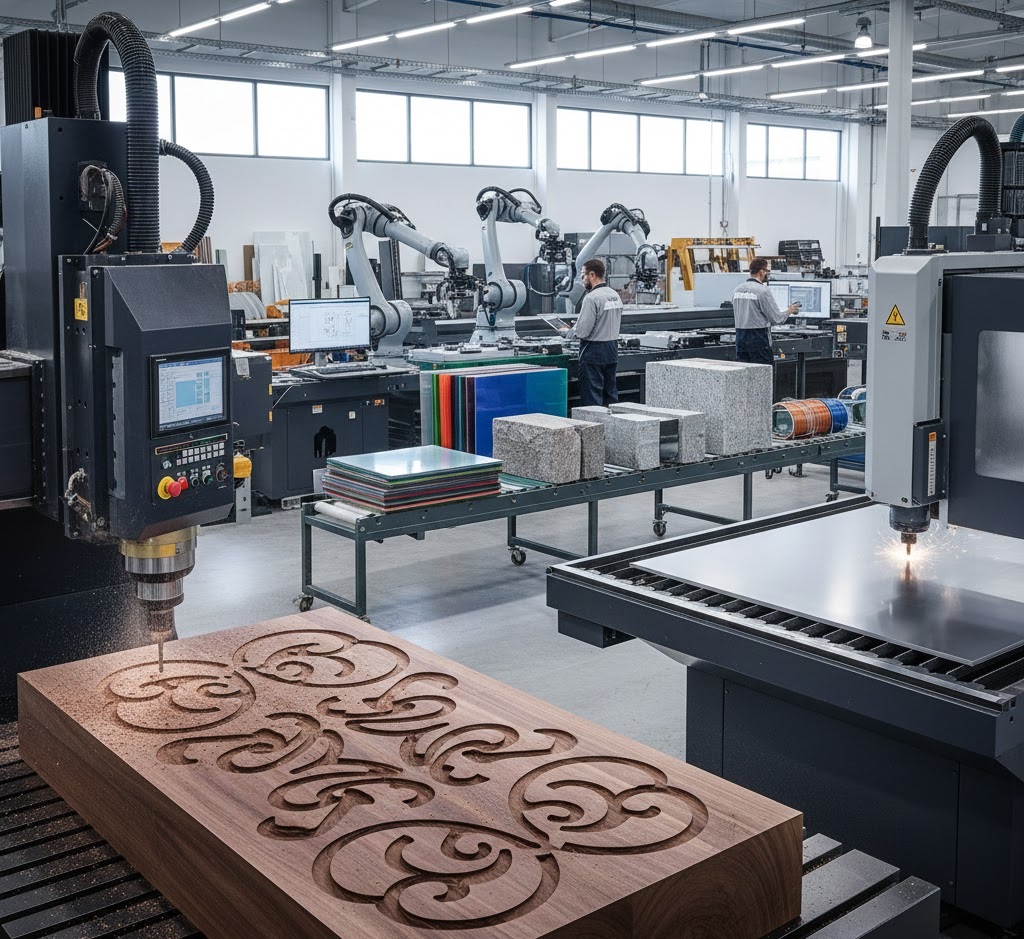 Customcy technical and industrial capabilities