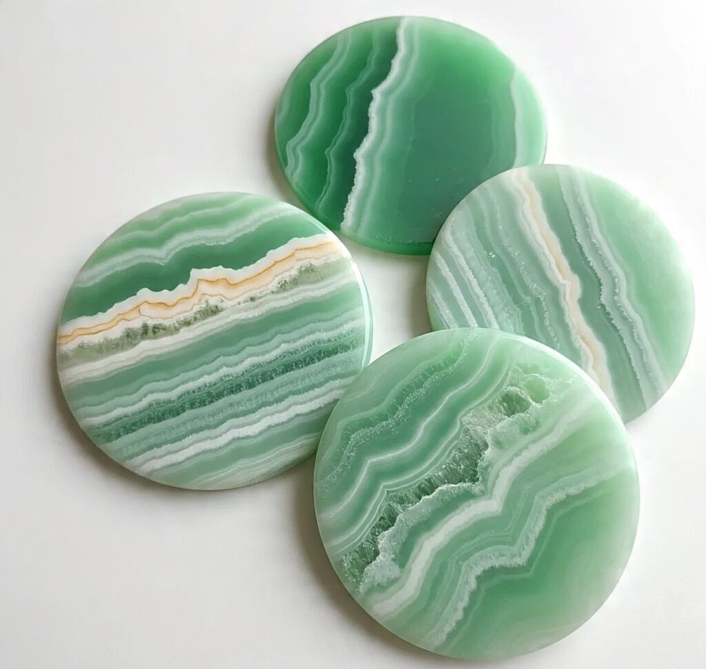 Custom onyx coasters