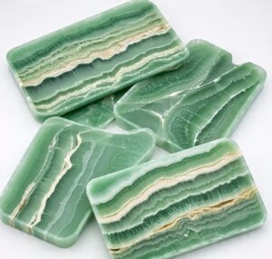 Custom onyx serving trays