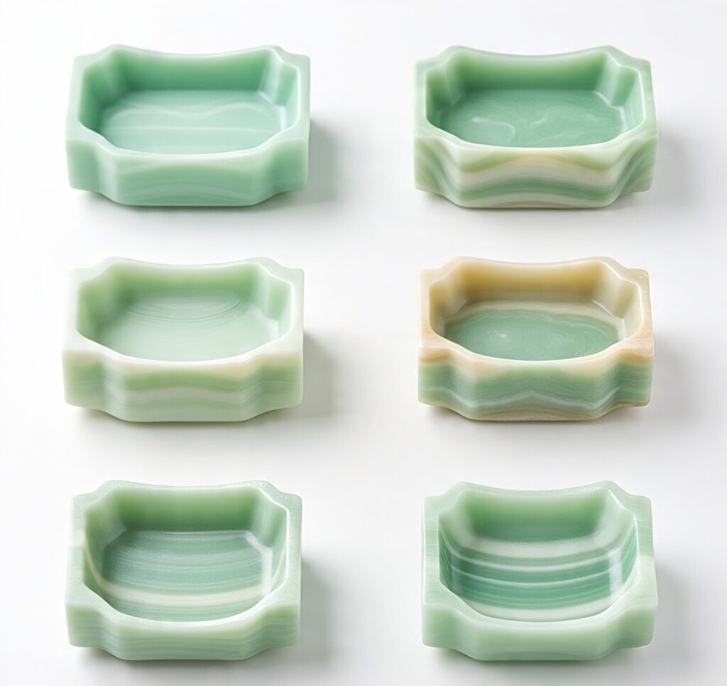 Custom onyx soap dish